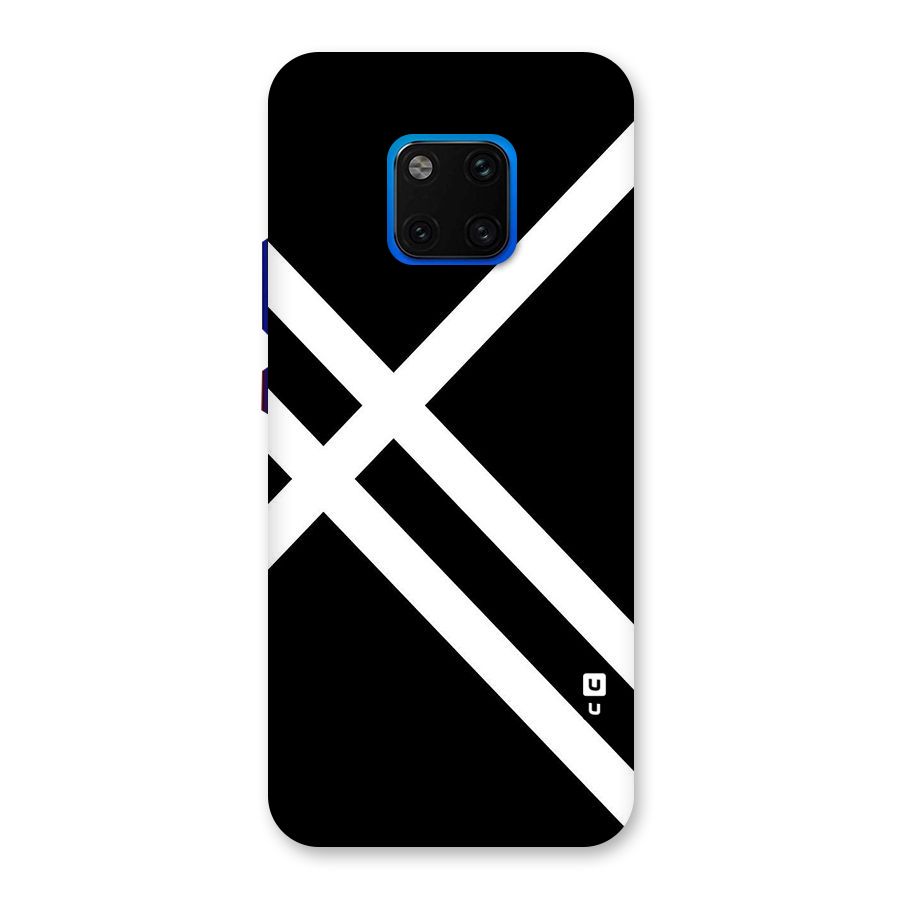 CrissCross Lines Back Case for Huawei Mate 20 Pro