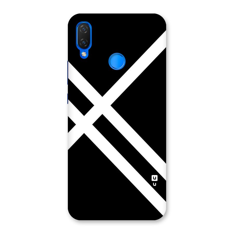 CrissCross Lines Back Case for Huawei P Smart+
