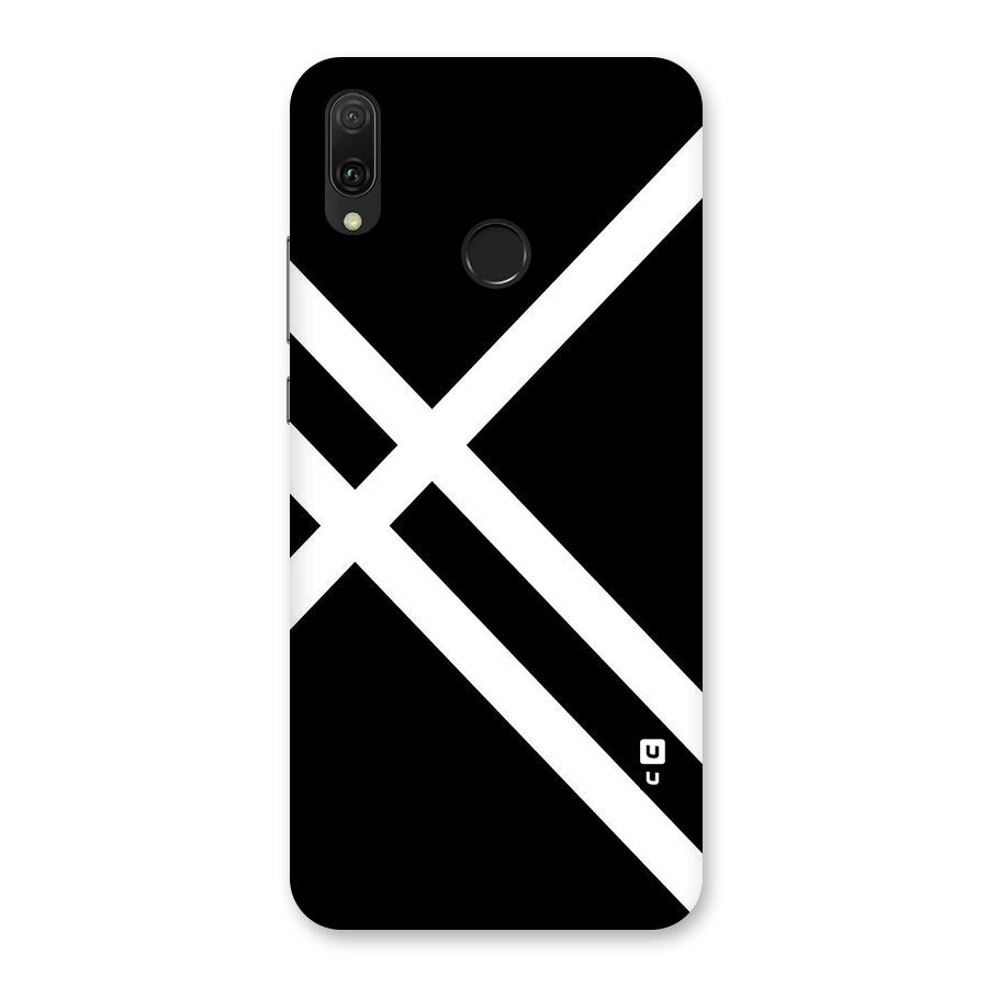 CrissCross Lines Back Case for Huawei Y9 (2019)