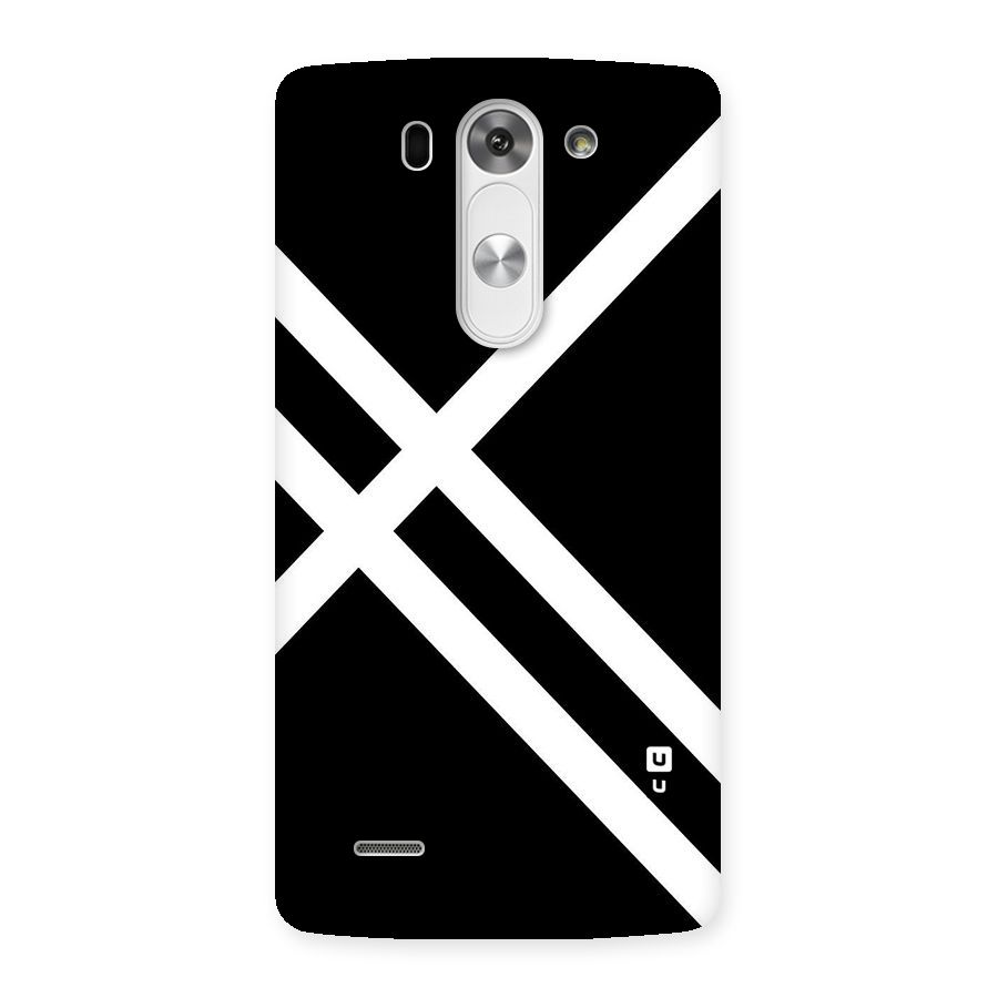 CrissCross Lines Back Case for LG G3 Mini
