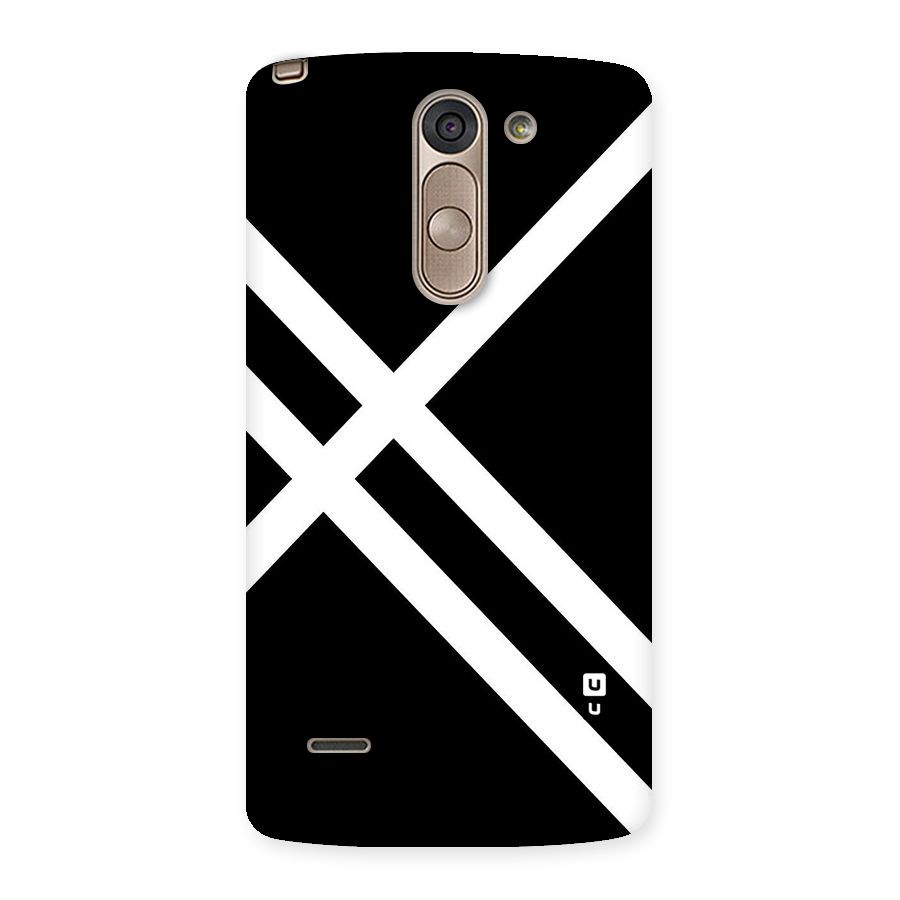 CrissCross Lines Back Case for LG G3 Stylus