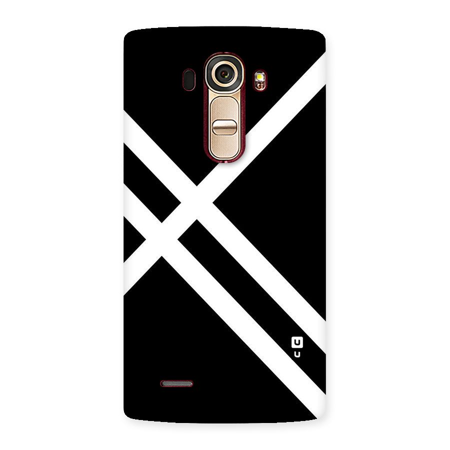 CrissCross Lines Back Case for LG G4
