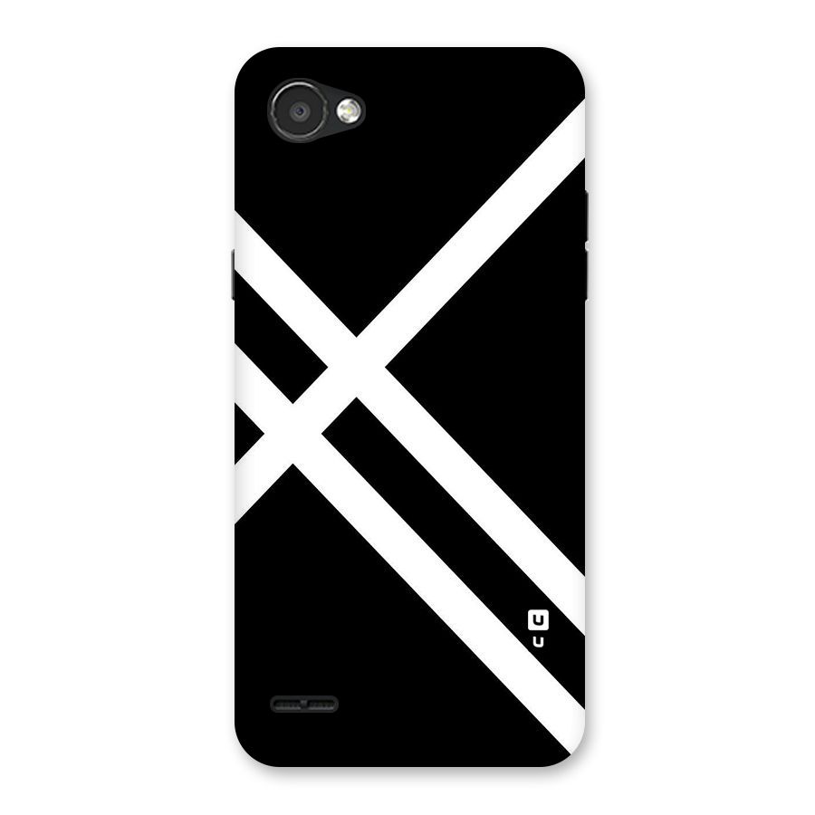 CrissCross Lines Back Case for LG Q6