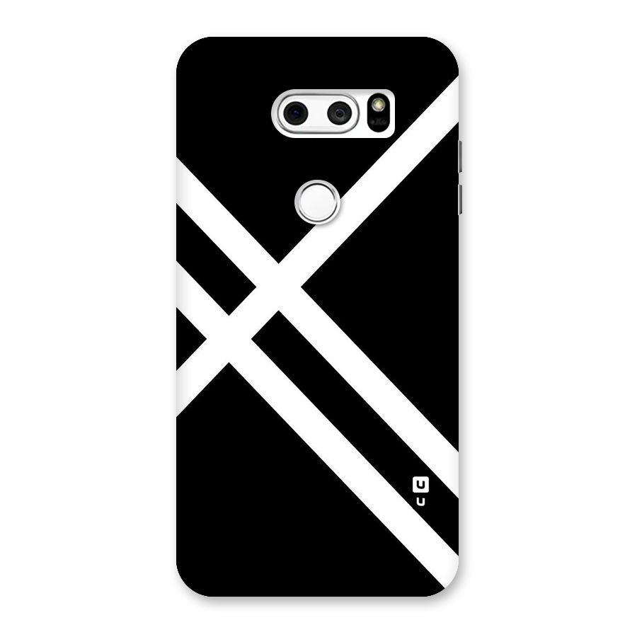 CrissCross Lines Back Case for LG V30