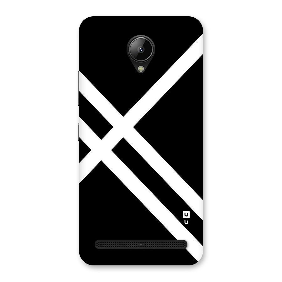 CrissCross Lines Back Case for Lenovo C2