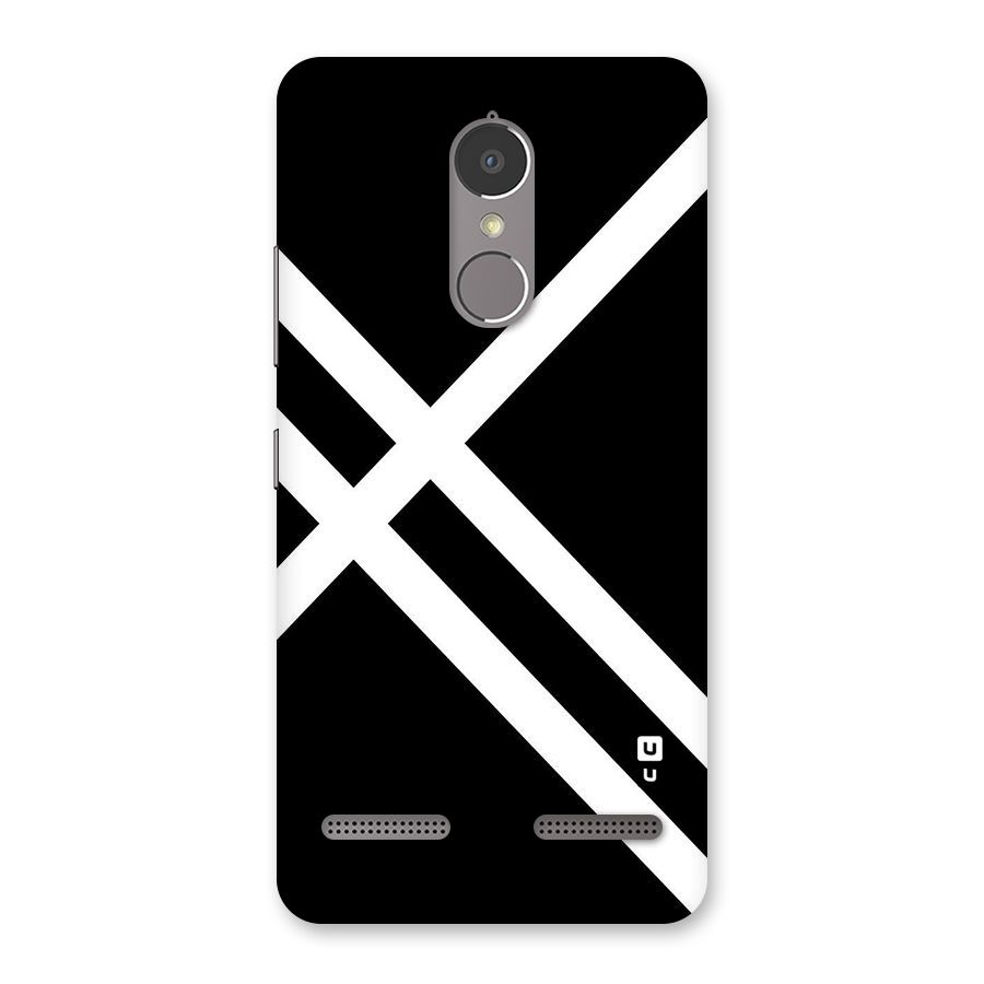 CrissCross Lines Back Case for Lenovo K6