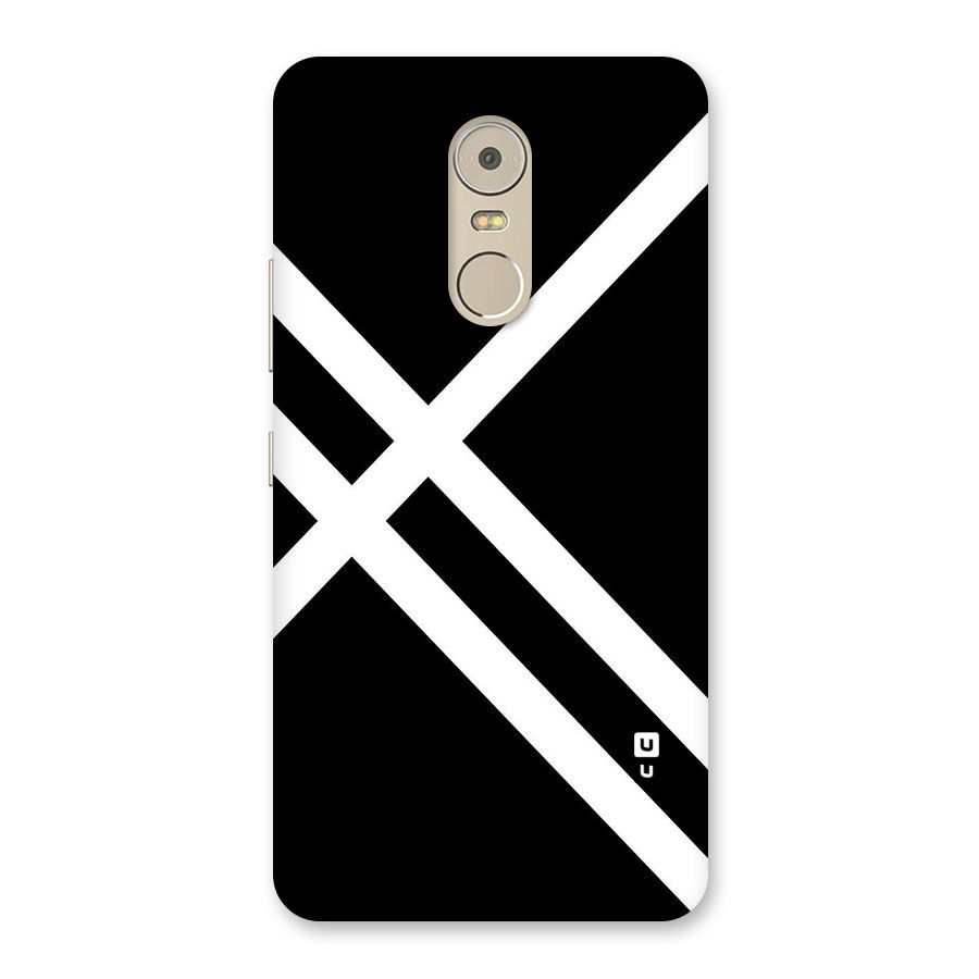 CrissCross Lines Back Case for Lenovo K6 Note