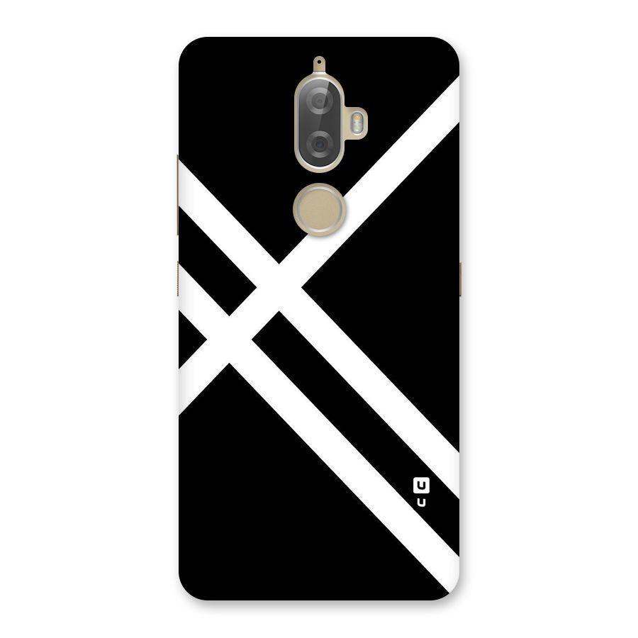 CrissCross Lines Back Case for Lenovo K8 Plus