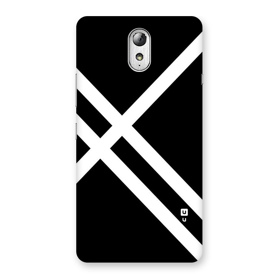 CrissCross Lines Back Case for Lenovo Vibe P1M