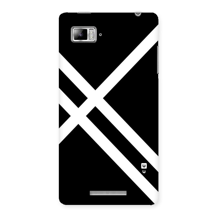 CrissCross Lines Back Case for Lenovo Vibe Z K910
