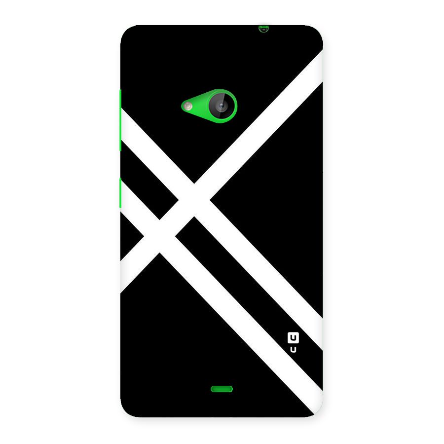 CrissCross Lines Back Case for Lumia 535