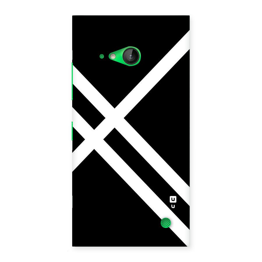 CrissCross Lines Back Case for Lumia 730