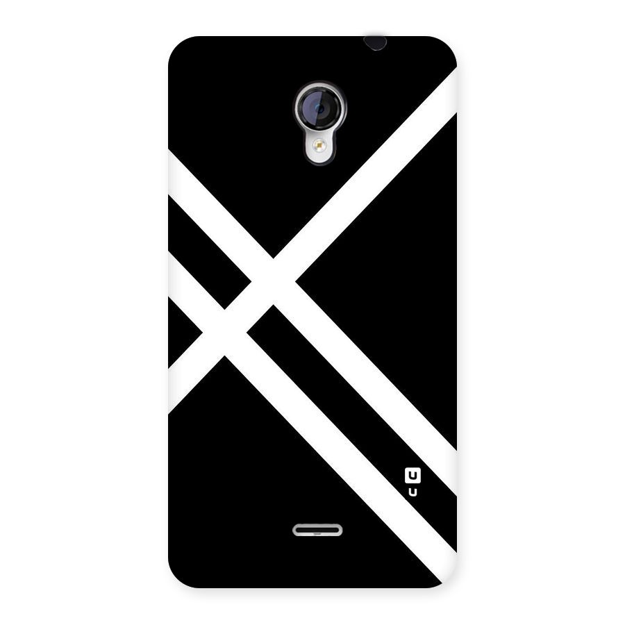 CrissCross Lines Back Case for Micromax Unite 2 A106