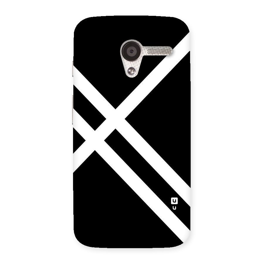 CrissCross Lines Back Case for Moto X