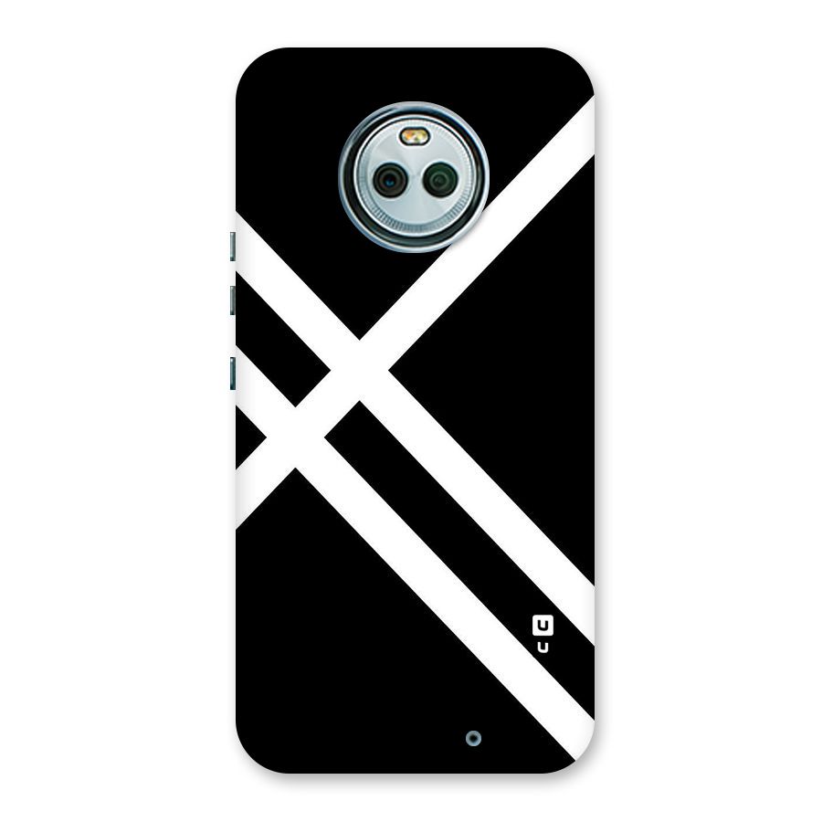 CrissCross Lines Back Case for Moto X4