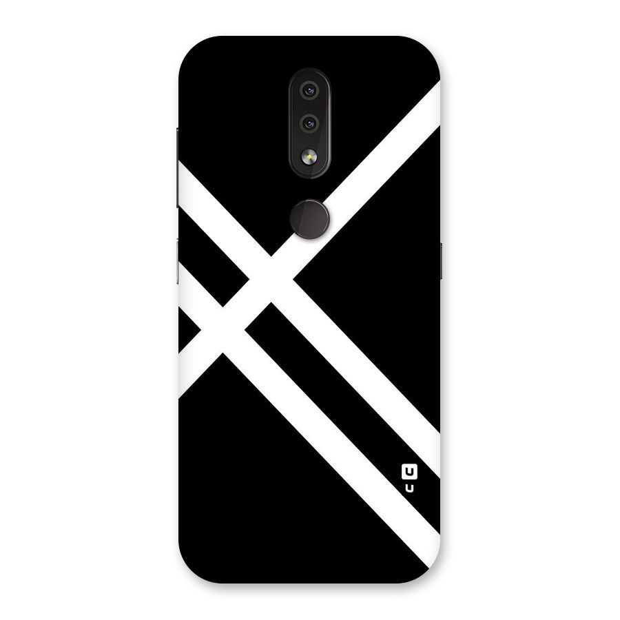 CrissCross Lines Back Case for Nokia 4.2
