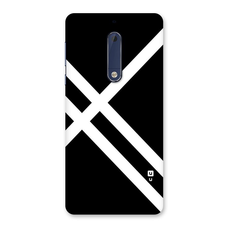 CrissCross Lines Back Case for Nokia 5