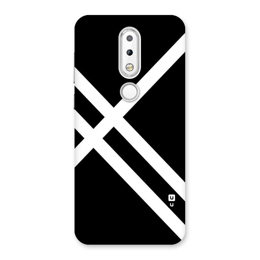 CrissCross Lines Back Case for Nokia 6.1 Plus
