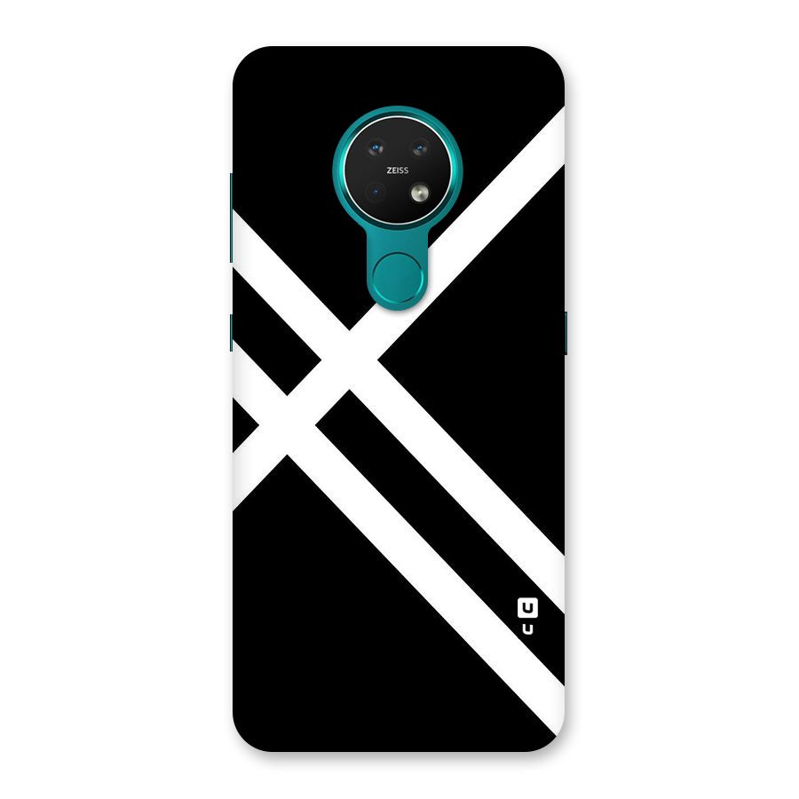 CrissCross Lines Back Case for Nokia 7.2