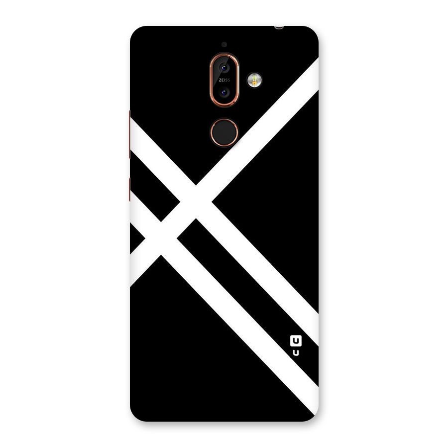 CrissCross Lines Back Case for Nokia 7 Plus