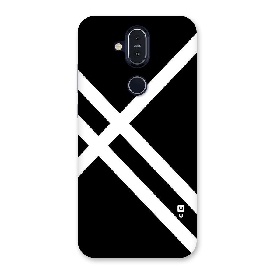 CrissCross Lines Back Case for Nokia 8.1