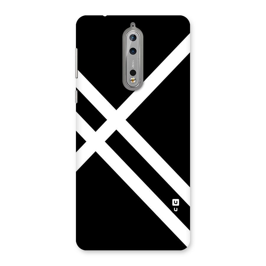 CrissCross Lines Back Case for Nokia 8