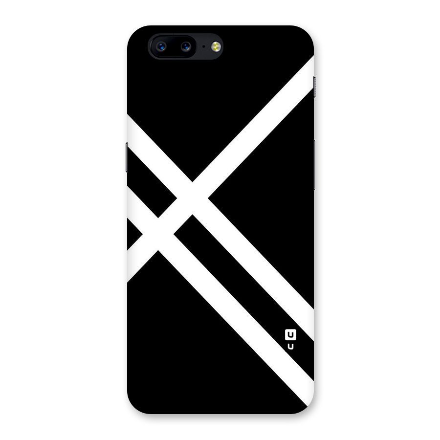 CrissCross Lines Back Case for OnePlus 5