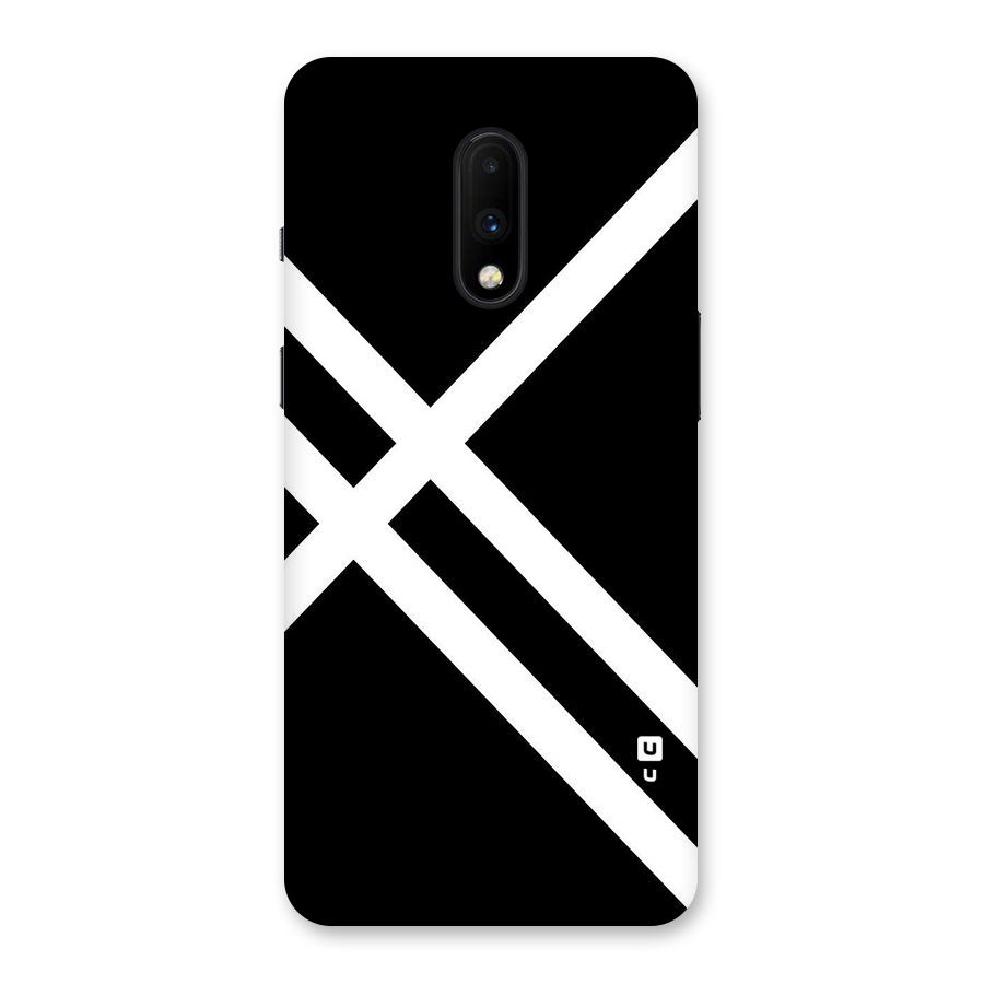 CrissCross Lines Back Case for OnePlus 7