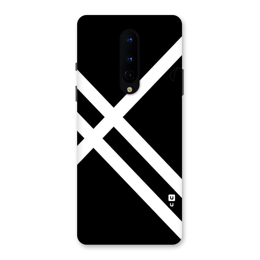 CrissCross Lines Back Case for OnePlus 8