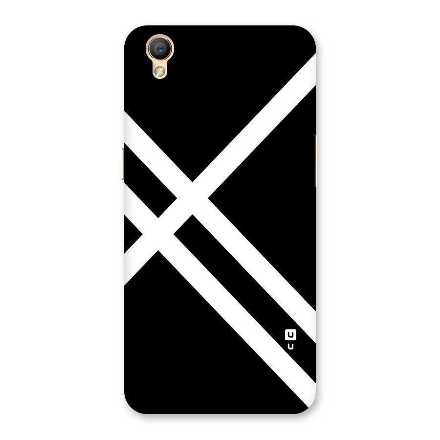 CrissCross Lines Back Case for Oppo A37