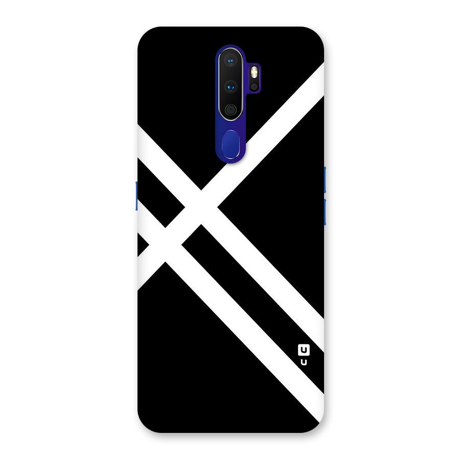 CrissCross Lines Back Case for Oppo A9 (2020)