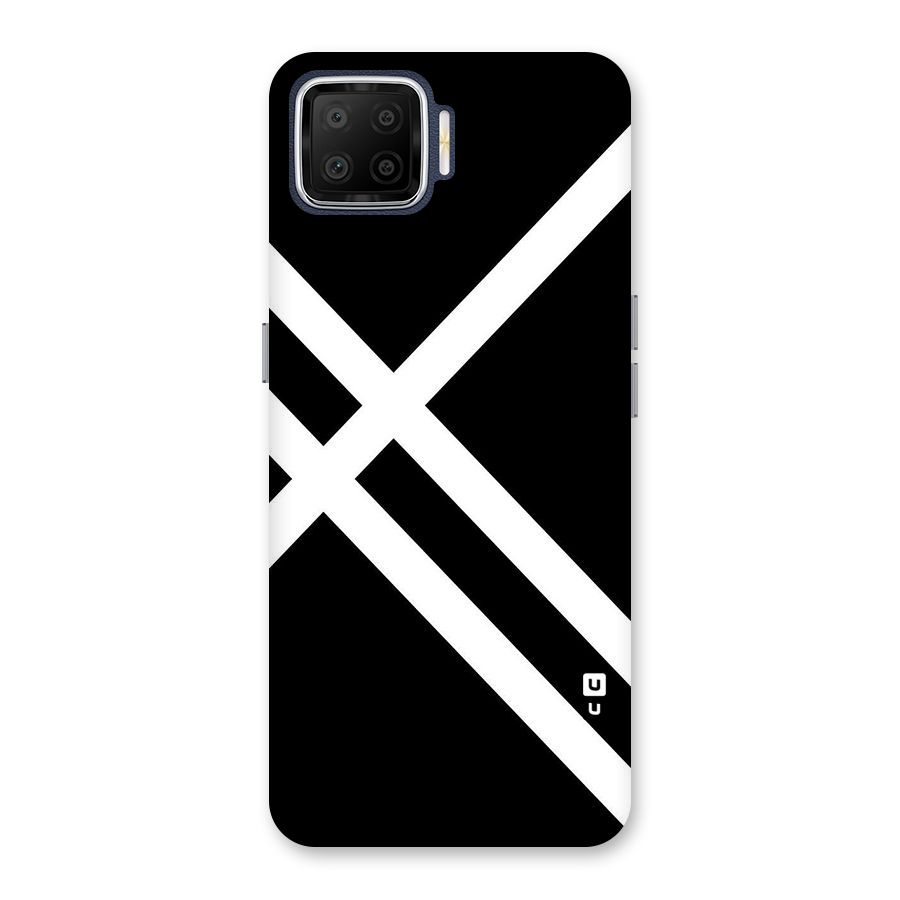 CrissCross Lines Back Case for Oppo F17