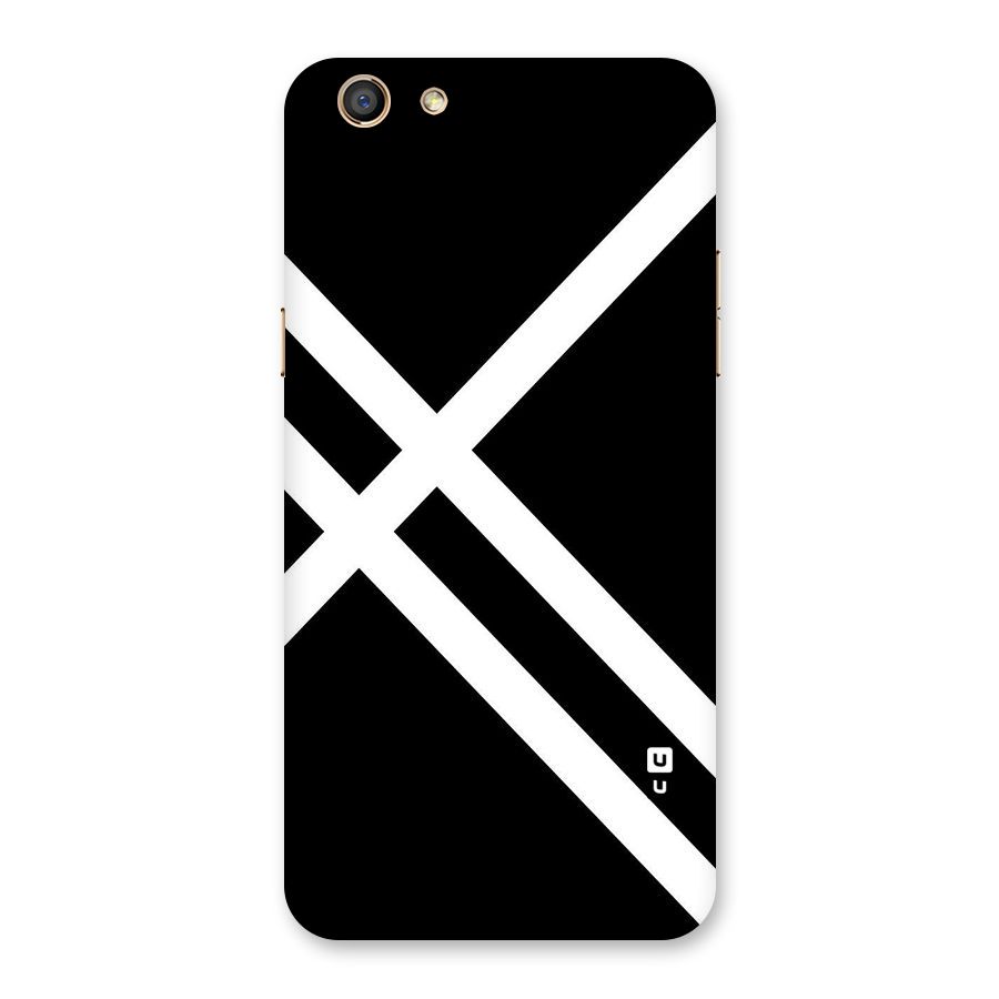 CrissCross Lines Back Case for Oppo F3