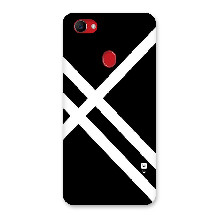 CrissCross Lines Back Case for Oppo F7
