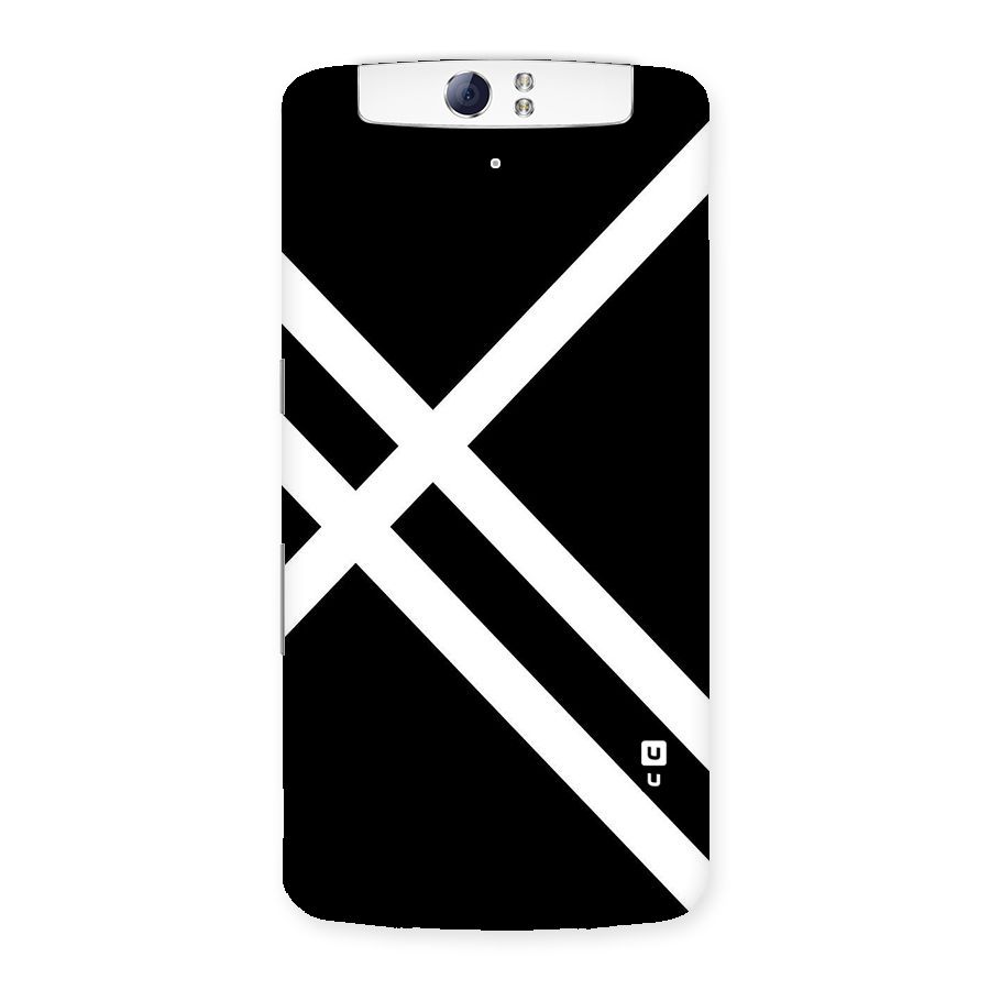 CrissCross Lines Back Case for Oppo N1