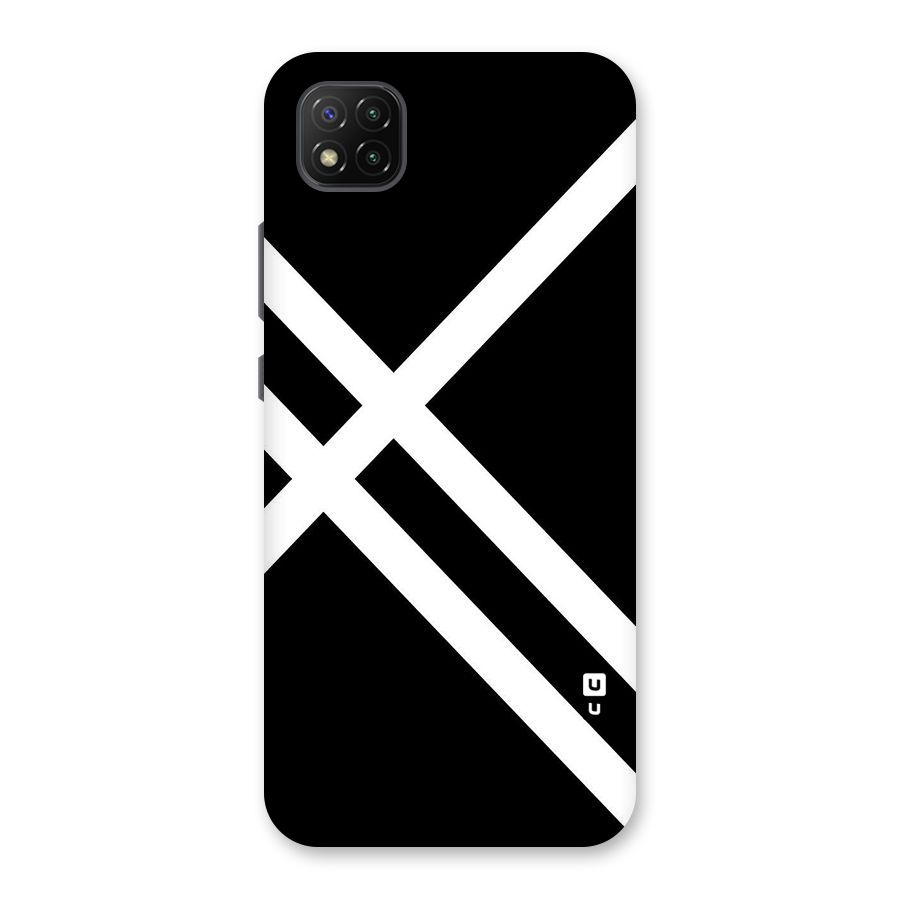 CrissCross Lines Back Case for Poco C3