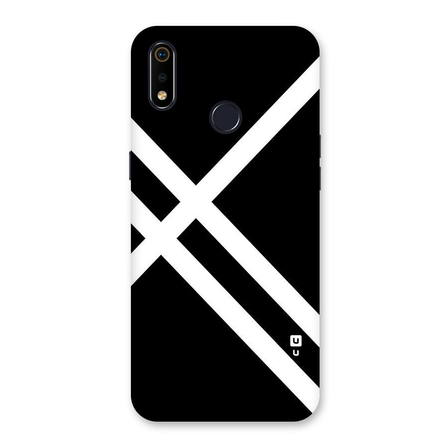 CrissCross Lines Back Case for Realme 3i