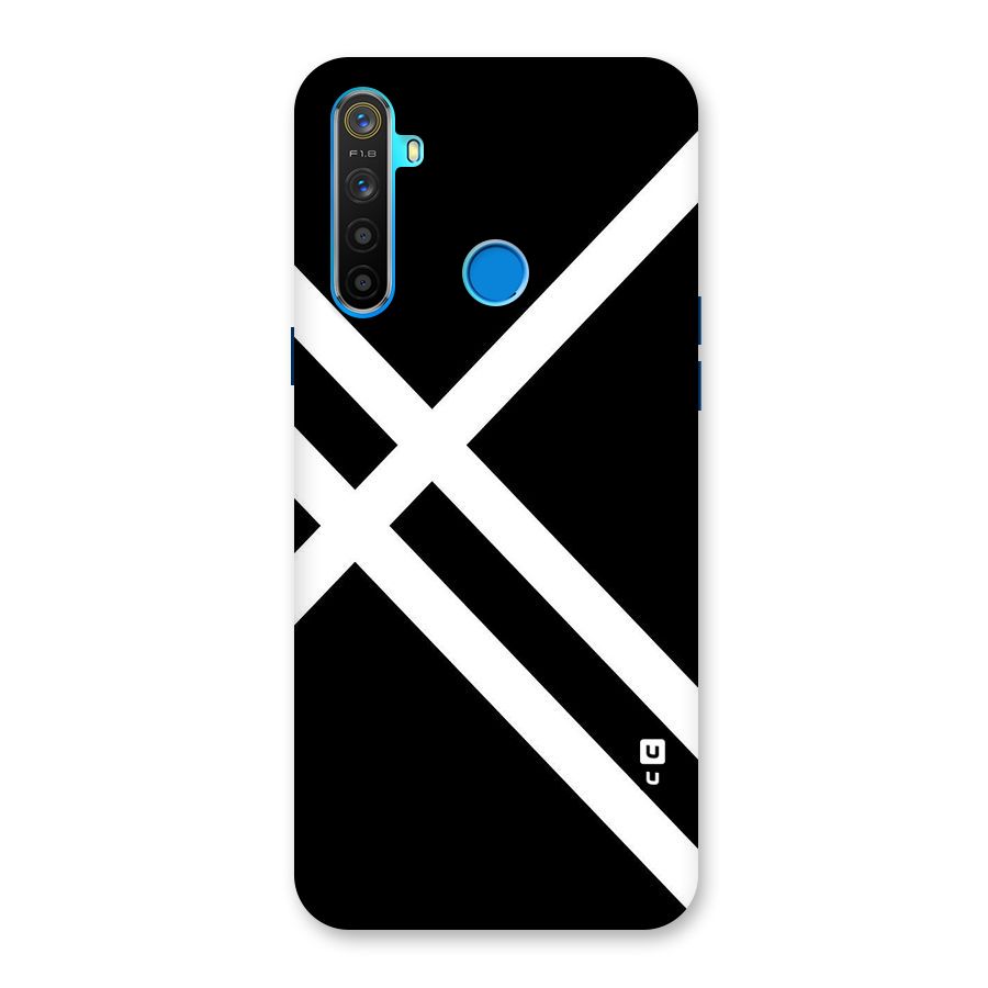 CrissCross Lines Back Case for Realme 5