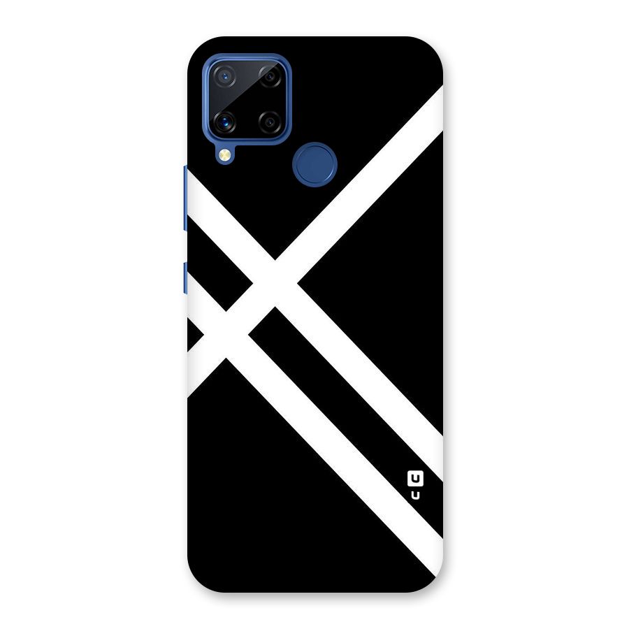 CrissCross Lines Back Case for Realme C15