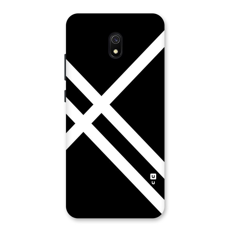 CrissCross Lines Back Case for Redmi 8A