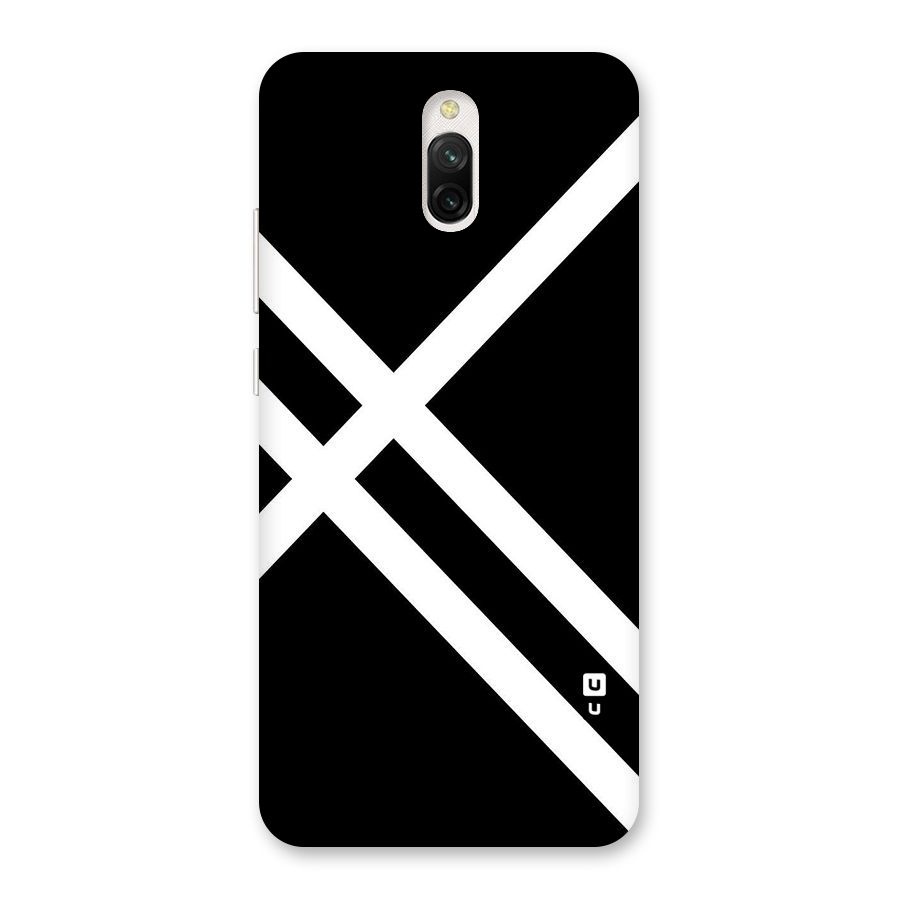 CrissCross Lines Back Case for Redmi 8A Dual