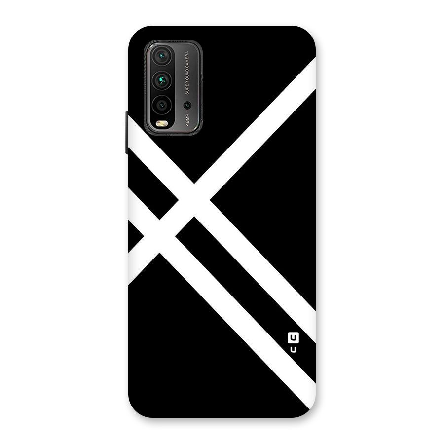 CrissCross Lines Back Case for Redmi 9 Power