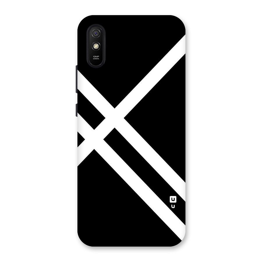 CrissCross Lines Back Case for Redmi 9i