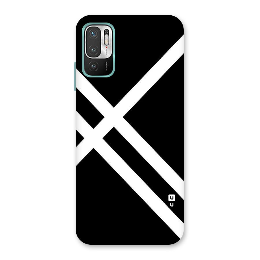 CrissCross Lines Back Case for Redmi Note 10T 5G