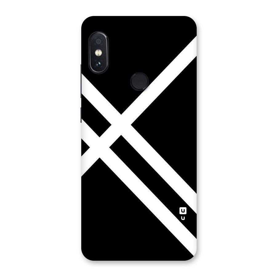 CrissCross Lines Back Case for Redmi Note 5 Pro