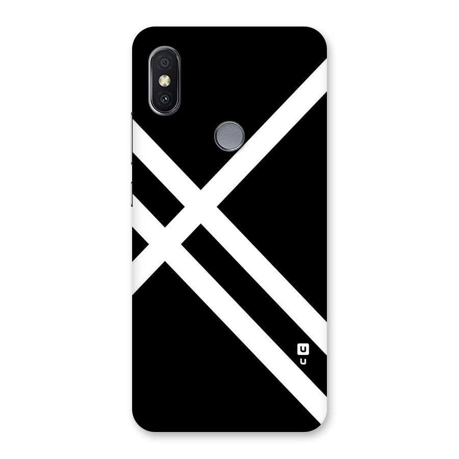 CrissCross Lines Back Case for Redmi Y2