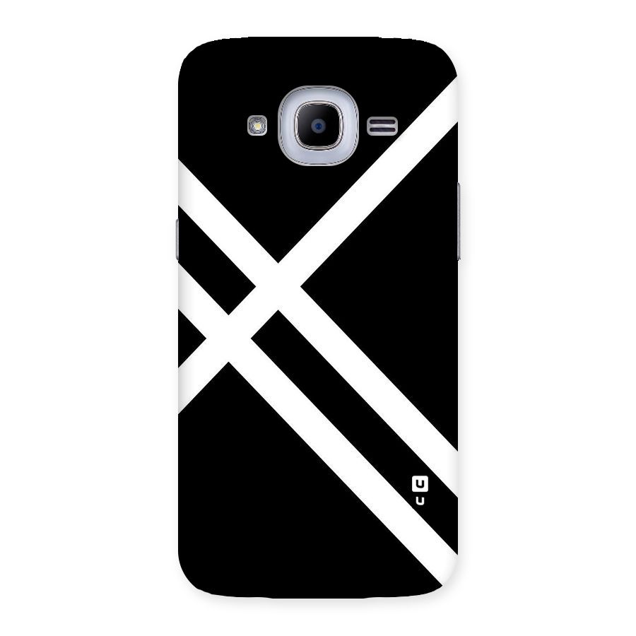 CrissCross Lines Back Case for Samsung Galaxy J2 Pro