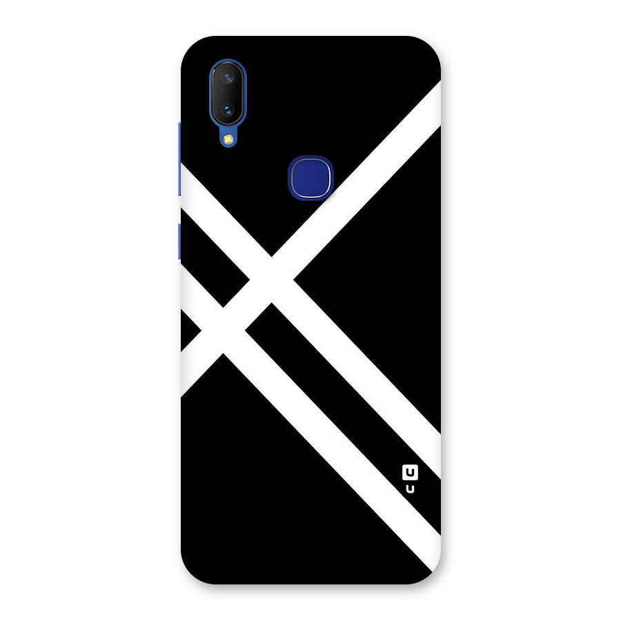 CrissCross Lines Back Case for Vivo V11