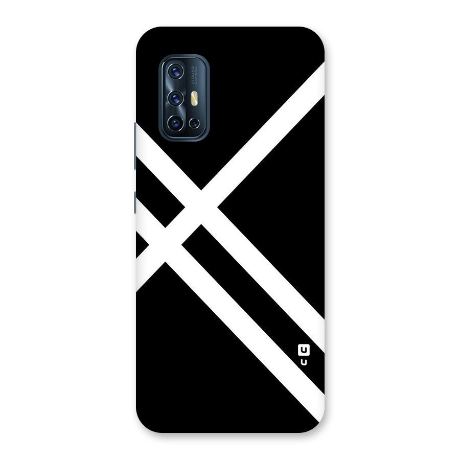 CrissCross Lines Back Case for Vivo V17
