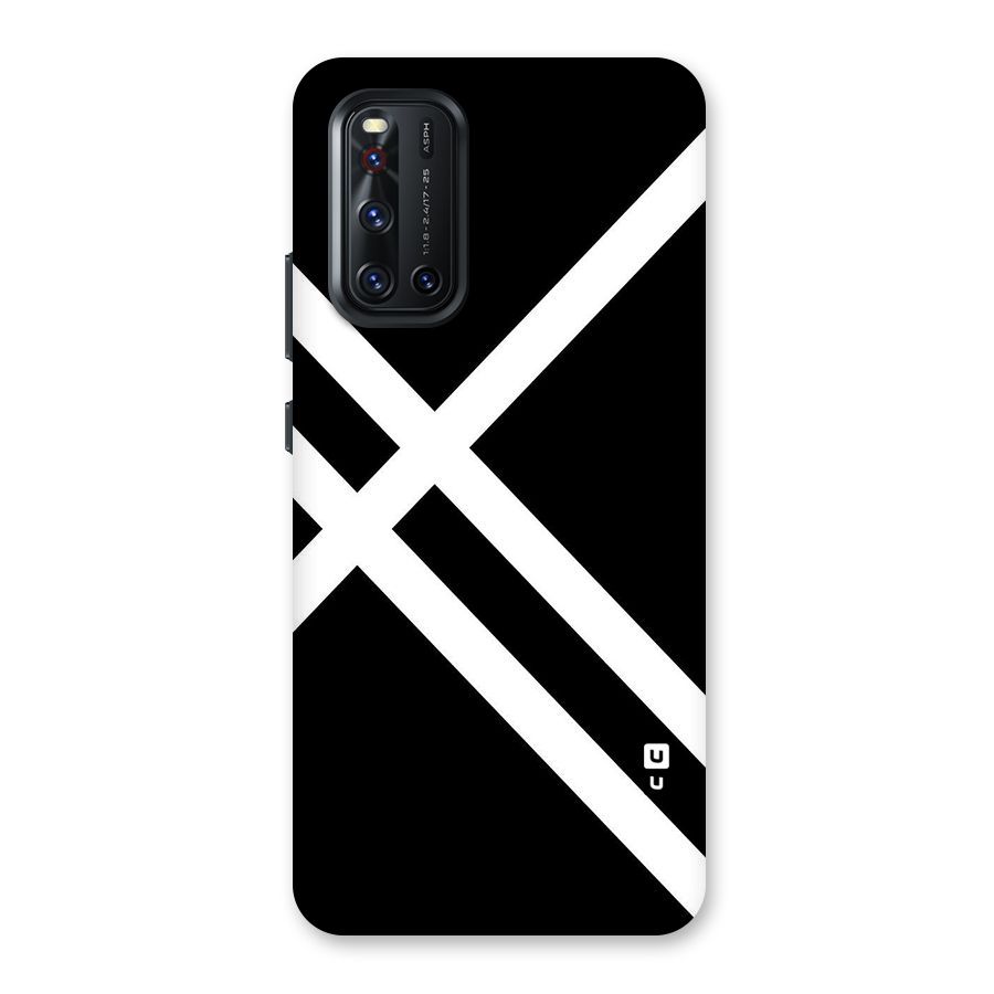 CrissCross Lines Back Case for Vivo V19